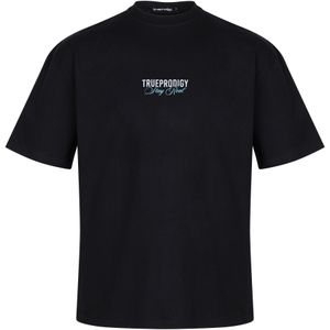 trueprodigy Shirt 'Lou F'  blauw / zwart / wit