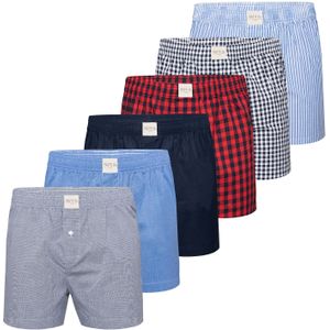 Phil & Co. - Boxer Multipack - Katoen - Bunt1 - Geweven Webboxer