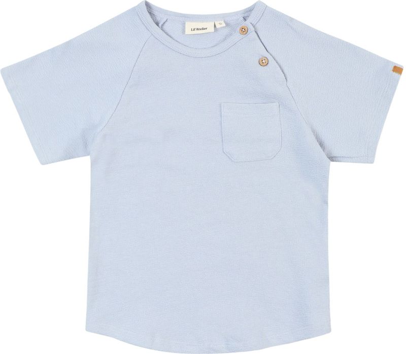 Lil' Atelier - NMMJOLLO - Sweatshirt - Lichtblauw - Raglanmouwen