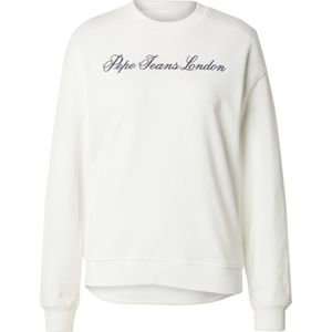 Pepe Jeans Sweatshirt 'ELSY'  zwart / wit