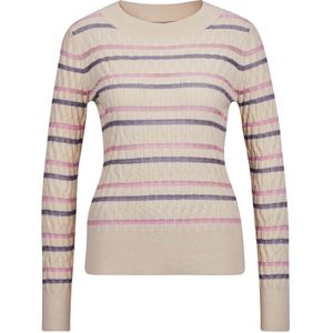 MADELEINE Trui  braam / magenta / wolwit