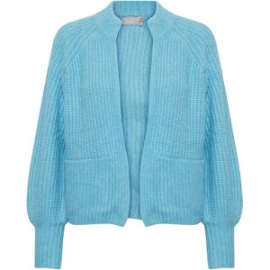 Fransa Gebreid vest 'FR Beverly'  lichtblauw