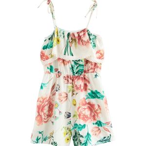 Next Jumpsuit  geel / groen / pink / wit