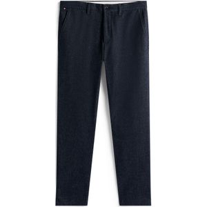 TOMMY HILFIGER - Bleecker Marl - Chino Broek - Marine - Slimfit