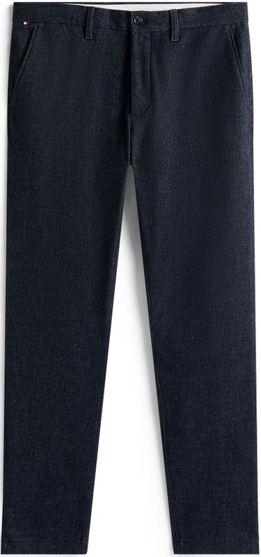 TOMMY HILFIGER - Bleecker Marl - Chino Broek - Marine - Slimfit