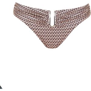 OLYMPIA Bikinibroek 'Mix&Match'  navy / donkerrood / wit