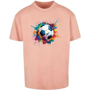 Shirt 'Bunte Fußball Grafik'