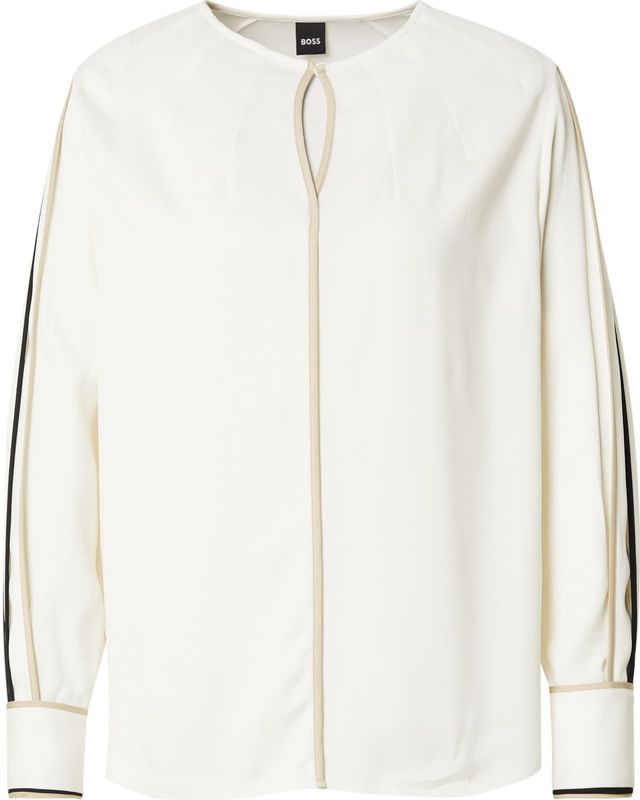BOSS - BANARIAH - Blouse - Regular Fit - Lange Mouwen - Viscosemix