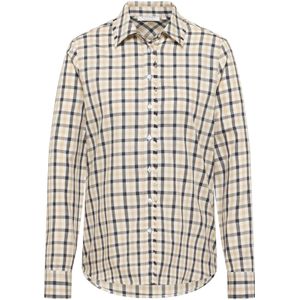 ETERNA Blouse  beige / lichtgrijs / wit