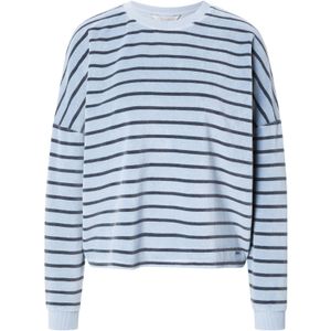 Herrlicher Sweatshirt 'Smila'  duifblauw / zwart