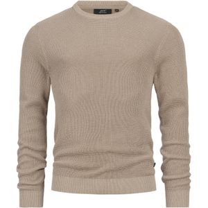 JEFF Trui 'JFTristan'  donkerbeige