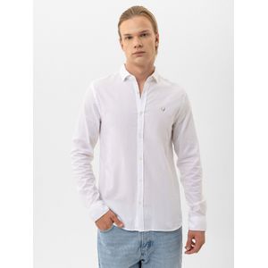 By Diess Collection Overhemd  geel / grijs / wit