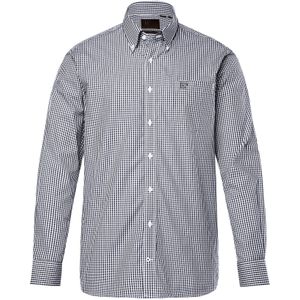 JP1880 Overhemd  zwart / wit