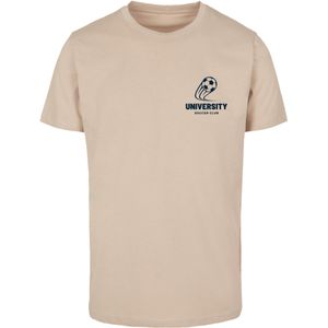 F4NT4STIC Shirt 'University Soccer Club Classic Minimalist'  sand / navy