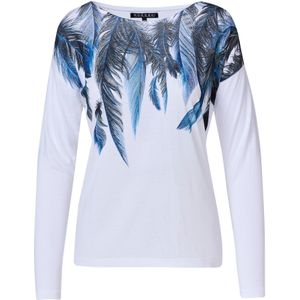 KOROSHI Shirt  blauw / zwart / wit
