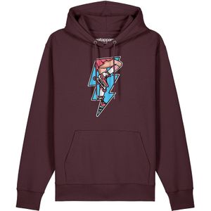 Watapparel Sweatshirt ' Rollerskates '  beige / lichtblauw / rosa / donkerrood