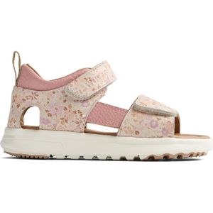 WHEAT - Sandalen - Beige - Klittenbandsluiting - Bloemenprint