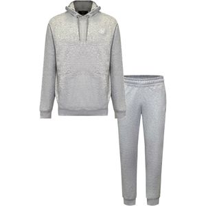 SikSilk Joggingpak  grijs / wit