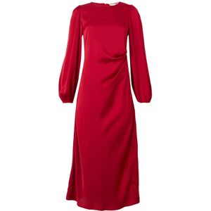 VILA Jurk 'VICLASS'  donkerrood