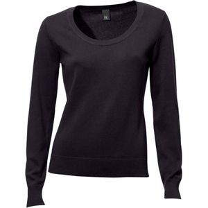 Pullover - Zwart - 100% Katoen - Lange Mouwen