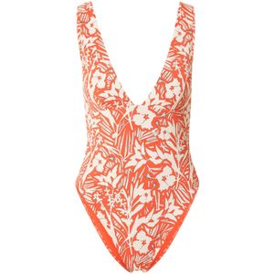 Tommy Hilfiger Underwear Badpak  antraciet / oranje / wit