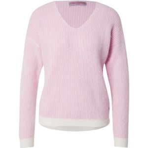Frieda & Freddies NY Trui  lichtroze / wit
