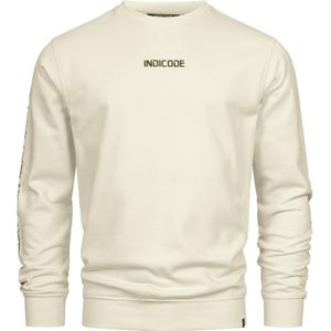 INDICODE JEANS Sweatshirt 'Korbin'  beige / zwart