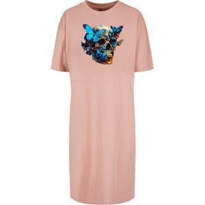 F4NT4STIC Oversized jurk  gemengde kleuren / rosa