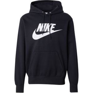 Nike Sportswear Sweatshirt 'CLUB'  zwart / wit