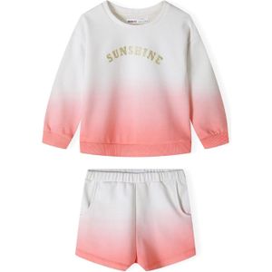 MINOTI Joggingpak  goud / koraal / wit