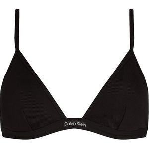 Calvin Klein Swimwear Bikinitop  zwart / wit