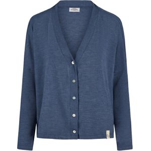 Cotton Candy Gebreid vest  blauw