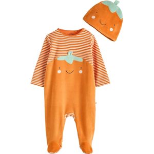 Next Nachtkledij  mintgroen / oranje / zwart / wit