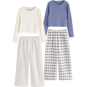 Next Nachtkledij  blauw / wit