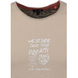KEYLARGO - MT KLWEST - T-shirt - Beige - Katoen