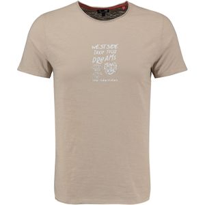 KEYLARGO - MT KLWEST - T-shirt - Beige - Katoen