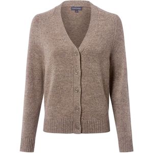 Franco Callegari Gebreid vest  taupe