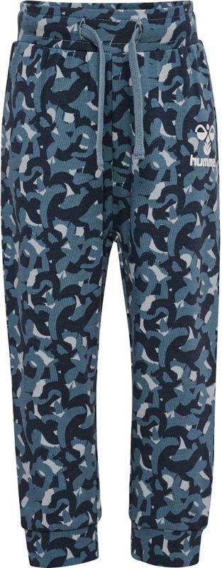 Hummel - Broek - Petrol - Camouflage - Tapered
