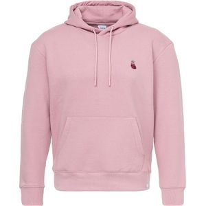 Mikon Sweatshirt 'Herz'  pink / rood