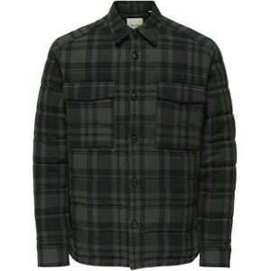 Only & Sons - GUDMUND - Overhemdjack - Tartanmotief - Regular Fit - Puur Katoen
