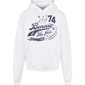F4NT4STIC Sweatshirt 'Elton John Bennie And The Jets'  enziaan / wit