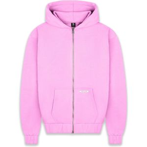 Dropsize - Sweatvest - Pink - Met Capuchon - Lange Mouw