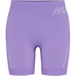 Hummel - Hmlte Christel Seamless Shorts - Paars - Korte Broeken