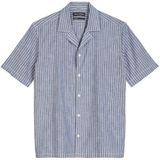 Marc O’Polo - Vrijetijdsoverhemd - Gestreept - Regular Fit - Katoen