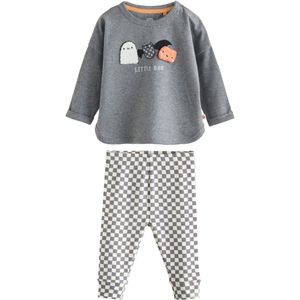 Next Set 'Halloween'  lichtbeige / antraciet / zwart / wit