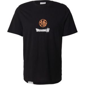 JACK & JONES Shirt 'JORDRAGON'  oranje / zwart / wit