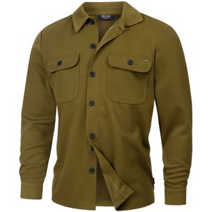 INDICODE JEANS Overhemd 'Nello'  olijfgroen