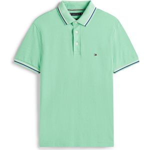 TOMMY HILFIGER Shirt  navy / lichtgroen / wit