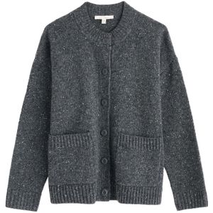 Seasalt Cornwall Gebreid vest 'Harbour Sands'  grijs