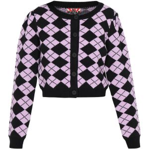 myMo ROCKS Gebreid vest  sering / zwart